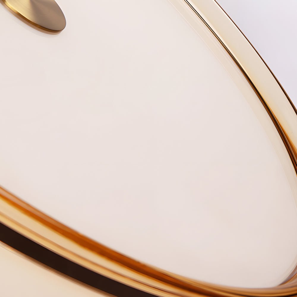 WINTHORPE CIRCULAR ACRYLIC GLOW FLUSH LIGHT