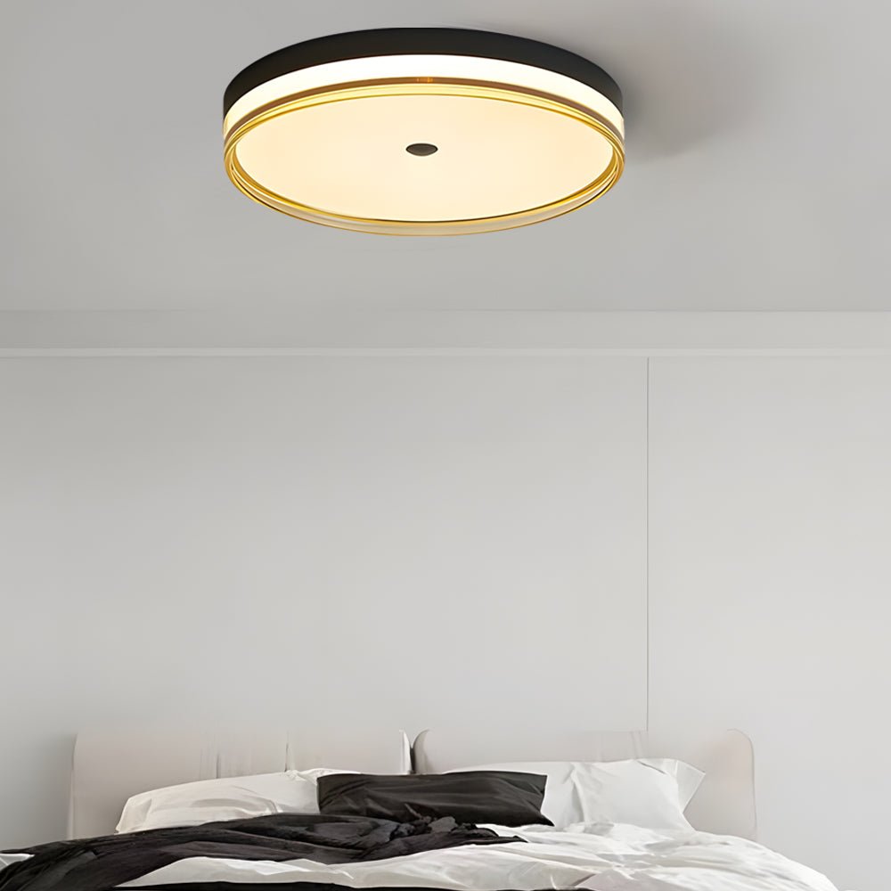 WINTHORPE CIRCULAR ACRYLIC GLOW FLUSH LIGHT