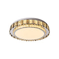 WINTHROP CRYSTAL EMBELLISHED FLUSH CEILING LIGHT