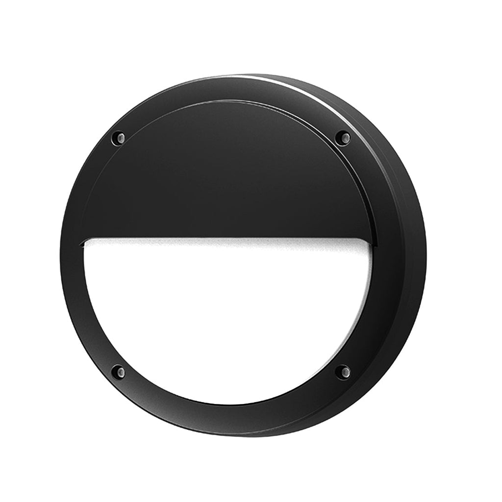 WINDSOR CIRCLE OUTDOOR LIGHTING FIXTURE, WEATHER-RESISTANT MINIMALIST DESIGN