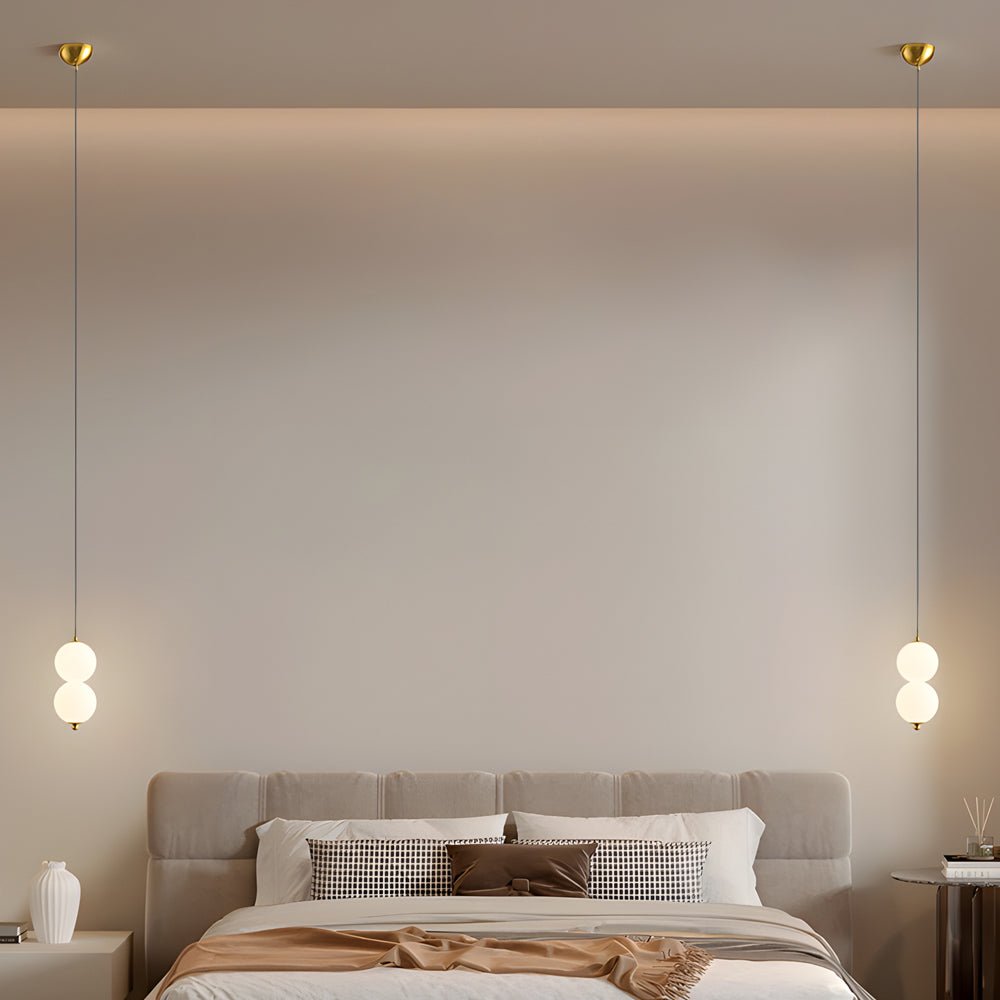 WINDSOR ORB STRING LIGHT PENDANT, DIMMABLE LED CHANDELIER