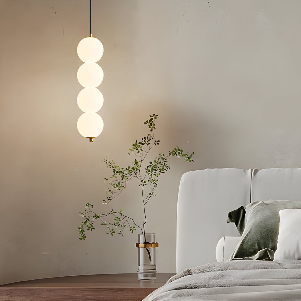 WINDSOR ORB STRING LIGHT PENDANT, DIMMABLE LED CHANDELIER