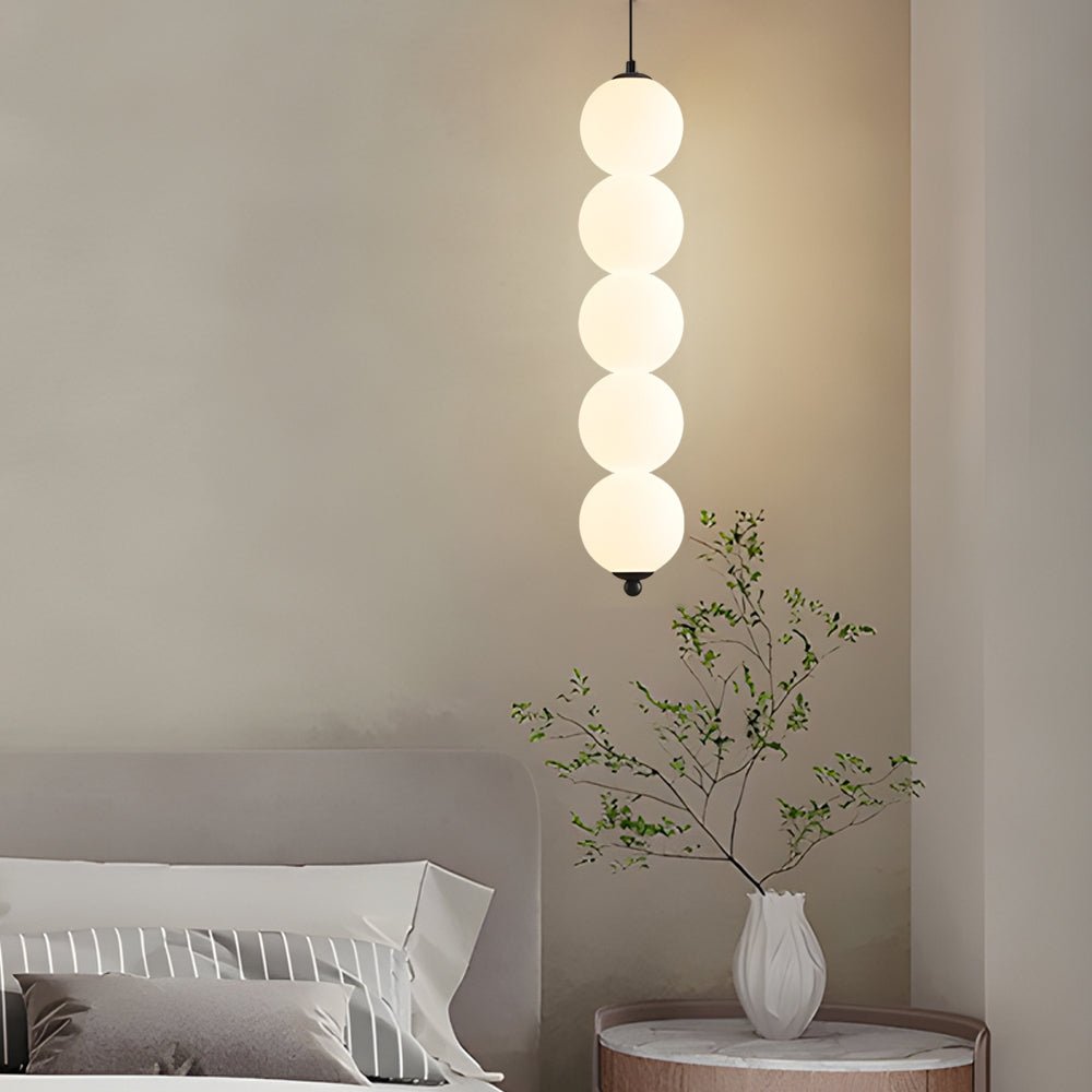 WINDSOR ORB STRING LIGHT PENDANT, DIMMABLE LED CHANDELIER