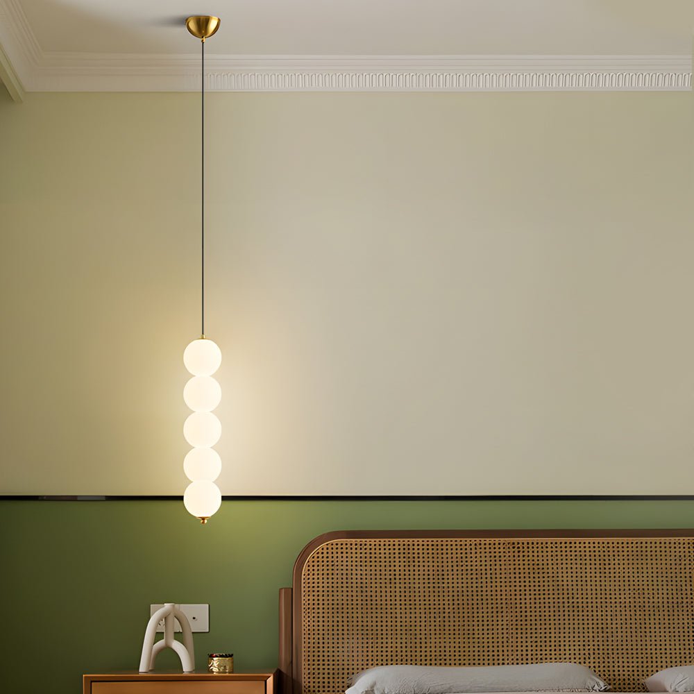 WINDSOR ORB STRING LIGHT PENDANT, DIMMABLE LED CHANDELIER