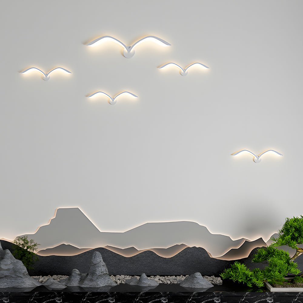FALMOUTH ACRYLIC WINGED WALL LIGHTING