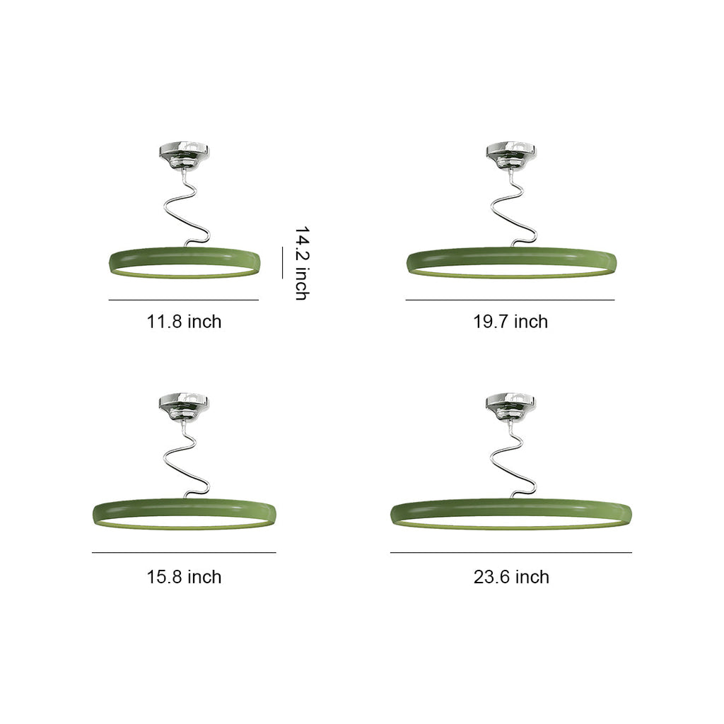 WINTHROP TWISTED RADIANCE FLUSH MOUNT LIGHT