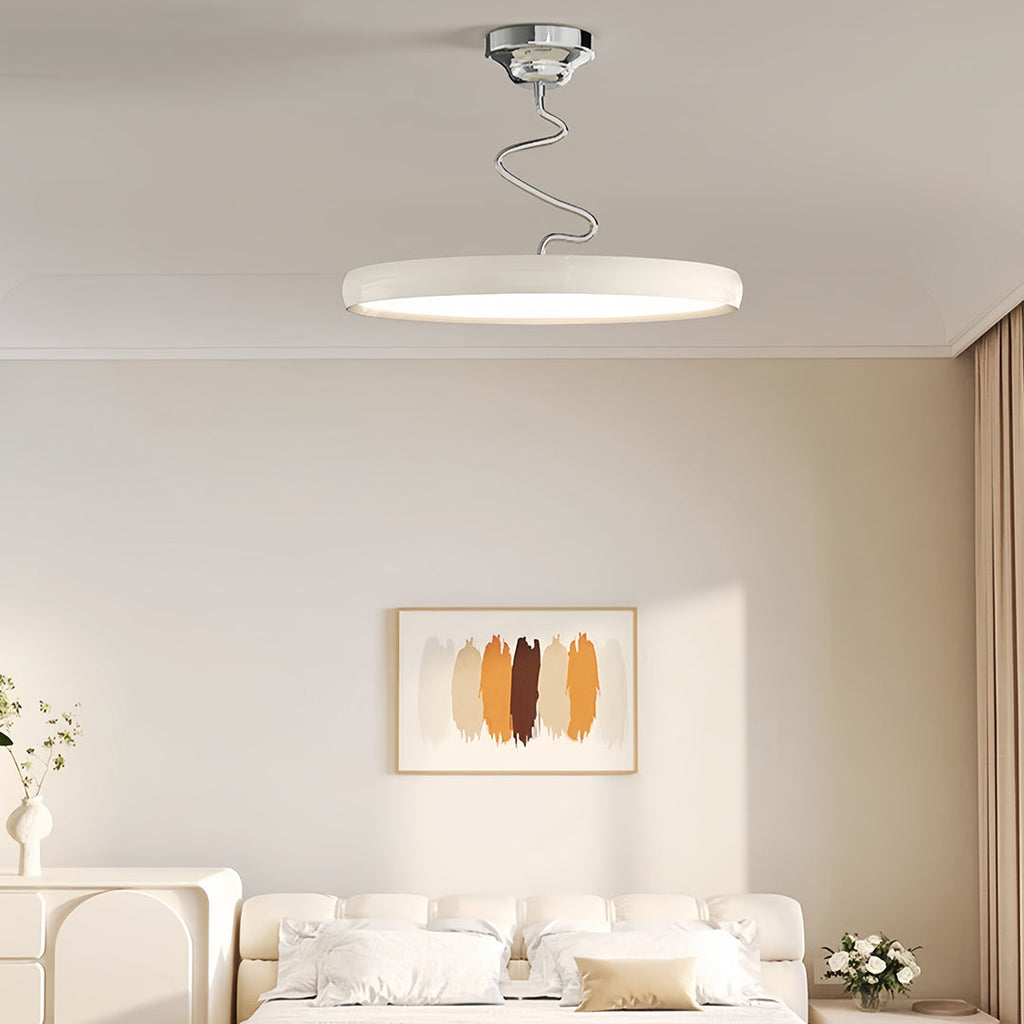WINTHROP TWISTED RADIANCE FLUSH MOUNT LIGHT