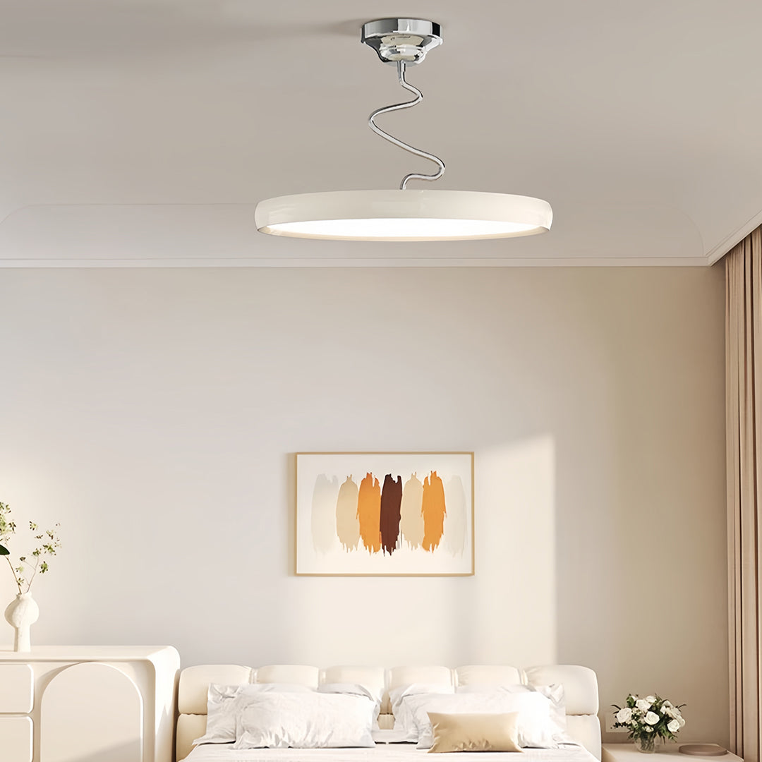 WINTHROP TWISTED RADIANCE FLUSH MOUNT LIGHT