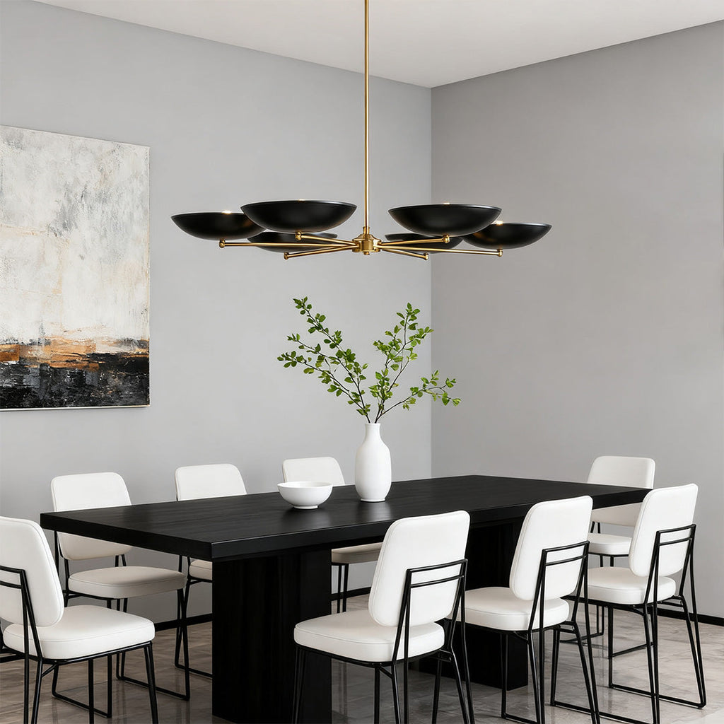 RAVENHURST AURIC TRIM CEILING CHANDELIER