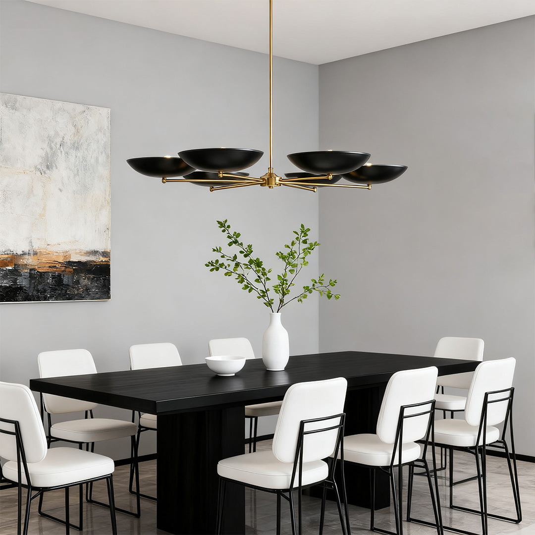 RAVENHURST AURIC TRIM CEILING CHANDELIER
