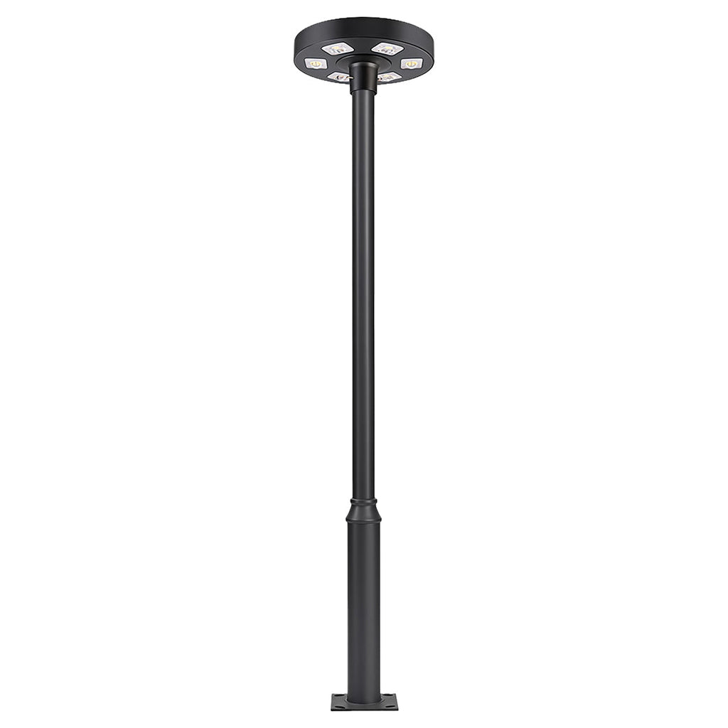 WINDSOR SOLAR GARDEN LANTERN POLE LIGHT