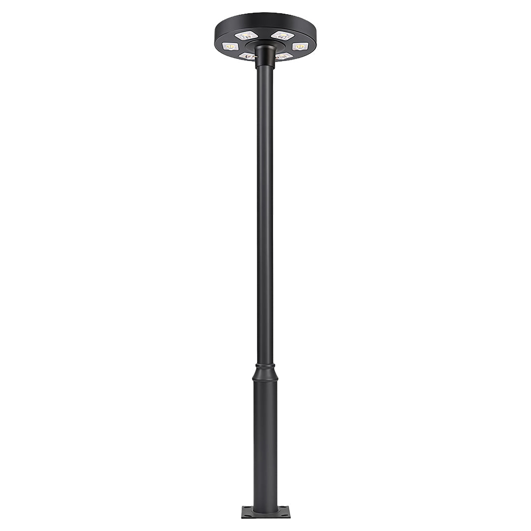 WINDSOR SOLAR GARDEN LANTERN POLE LIGHT