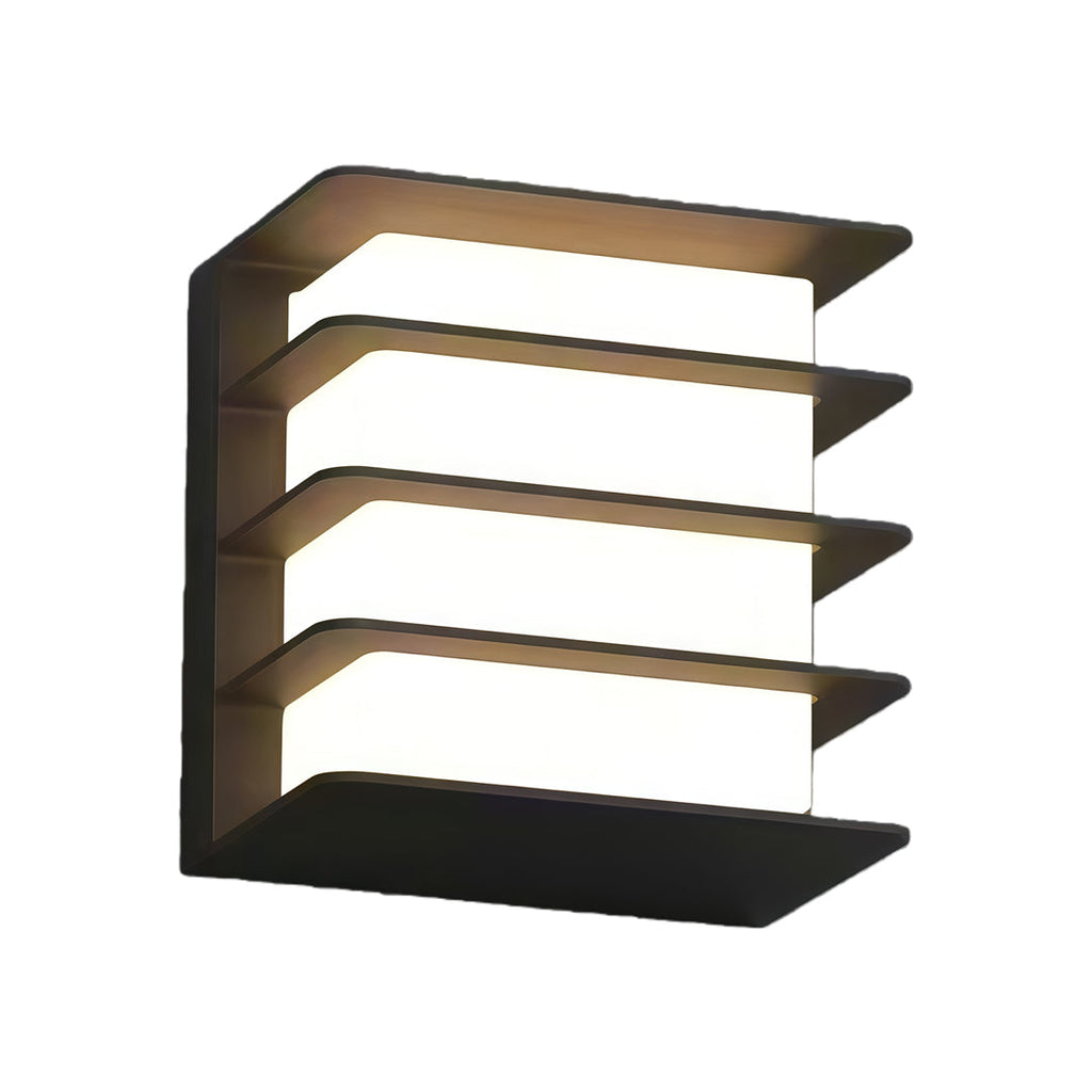 RAVENHALL SQUARE BLACK OUTDOOR LED ILLUMINATOR
