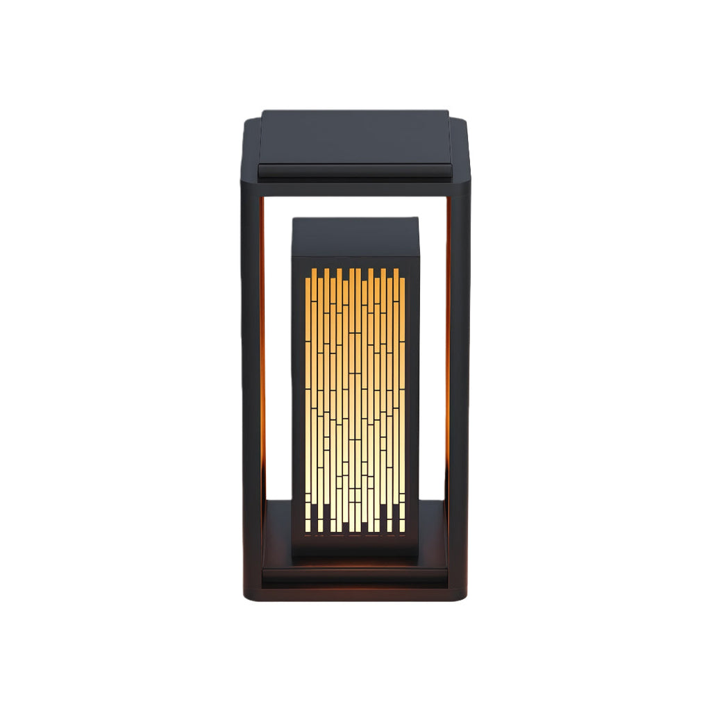 WINTHROP GEOMETRIC OUTDOOR LANTERN WITH WATER-RESISTANT DESIGN