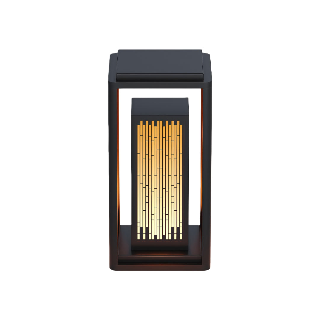 WINTHROP GEOMETRIC OUTDOOR LANTERN WITH WATER-RESISTANT DESIGN