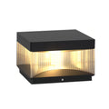 HAWTHORNE SQUARE IRON OUTDOOR POST LANTERN