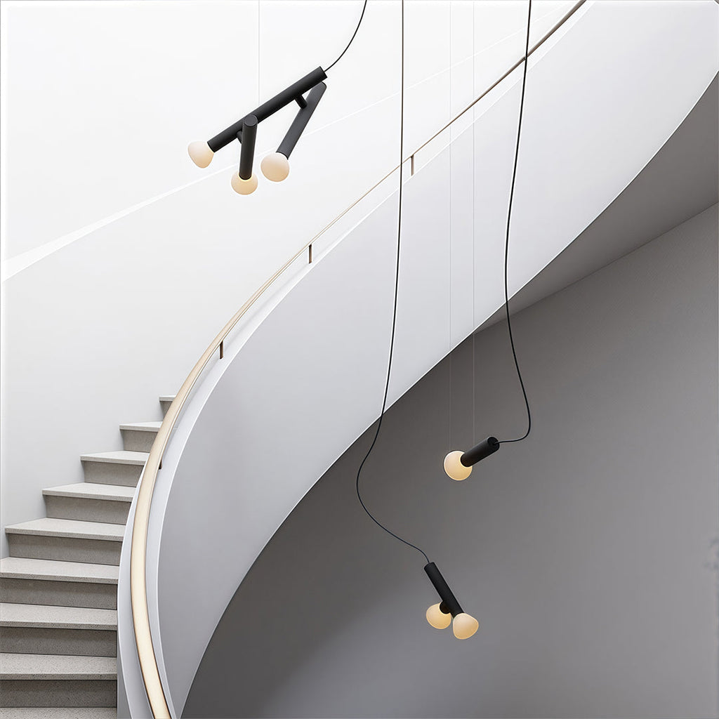RAVENHURST CIRCULAR BLACK PENDANT LIGHT