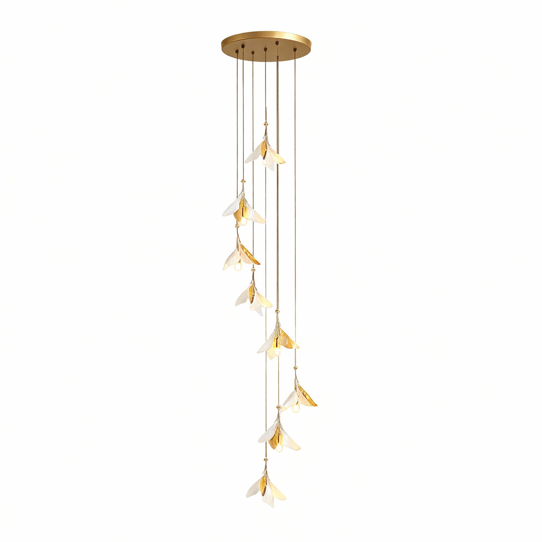 WINDSOR BLOOM CERAMIC CEILING FLORA CHANDELIER