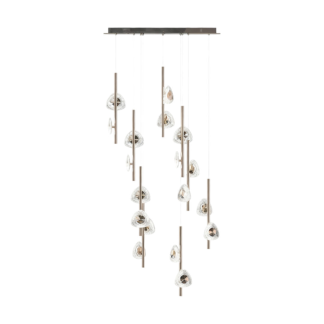 WINDSOR CRYSTAL SPIRAL CEILING LUMINAIRE