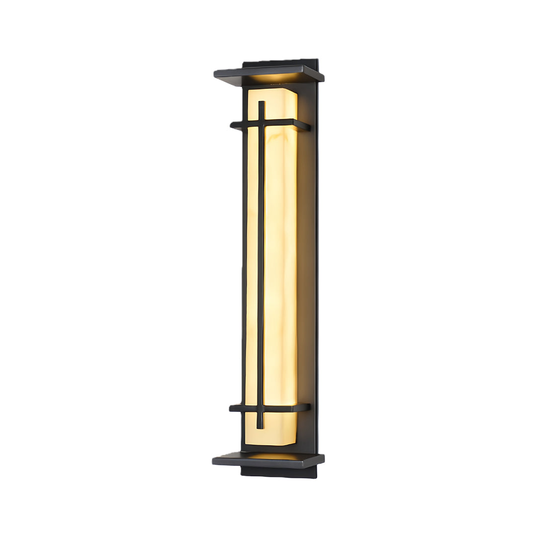 RAVENSCROFT OUTDOOR ILLUMINATOR, MINIMALIST WATER-RESISTANT WALL LAMP
