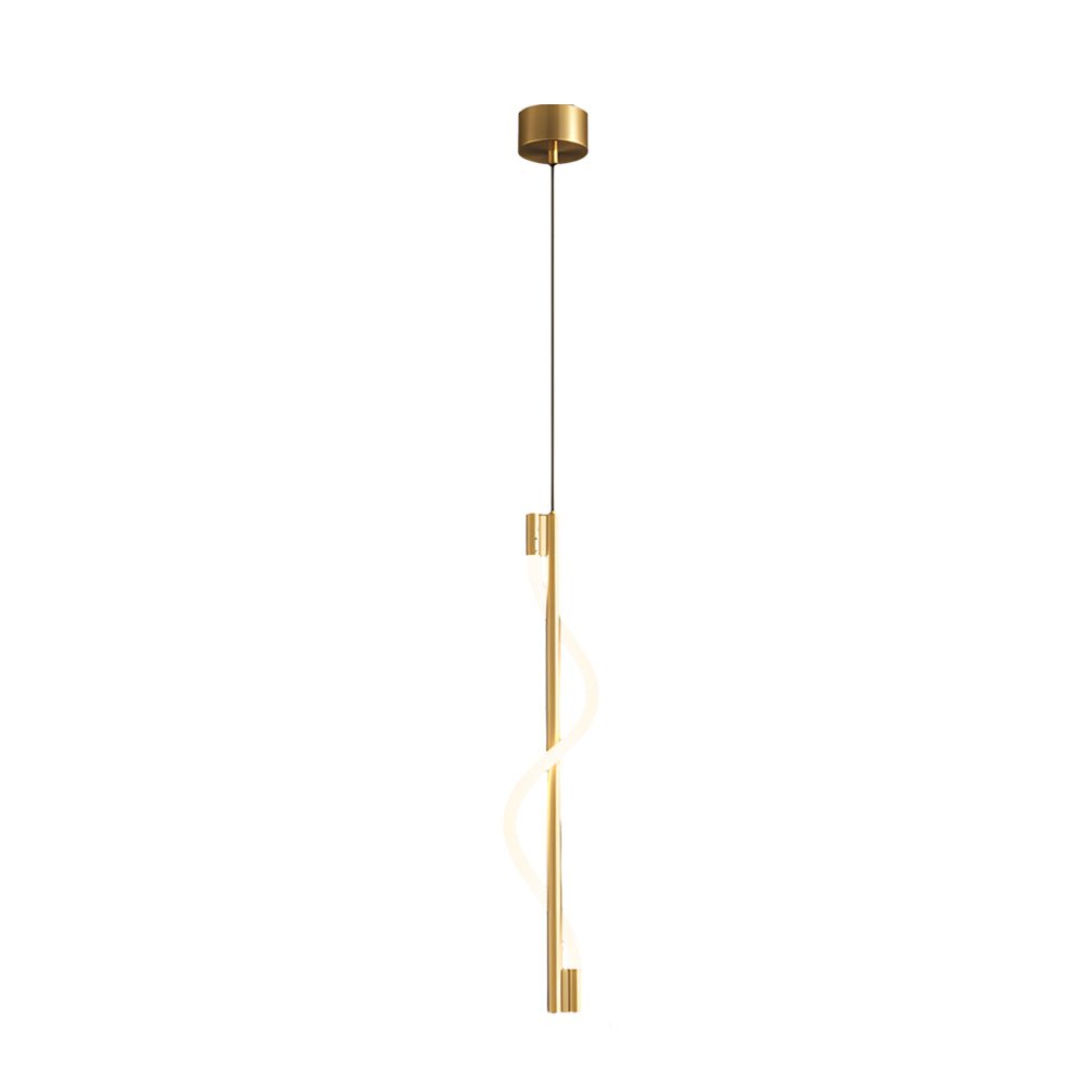 WINDSOR TWISTED ROPE LED PENDANT WITH DIMMER CONTROL