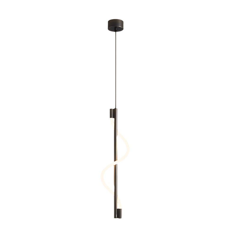 WINDSOR TWISTED ROPE LED PENDANT WITH DIMMER CONTROL