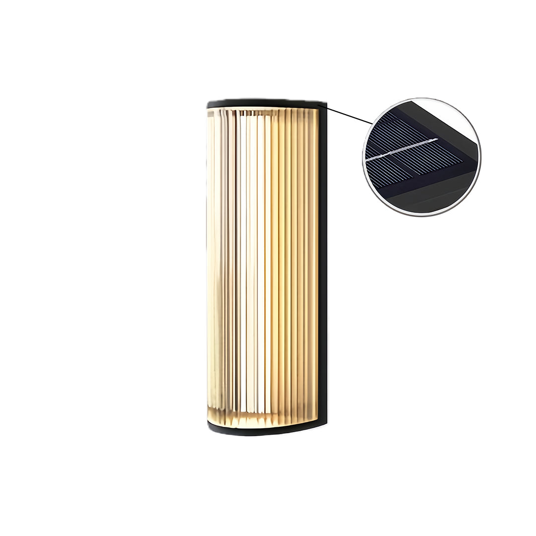 WINDSOR GARDEN VERTICAL LANTERN - Outdoor Waterproof Wall Fixture