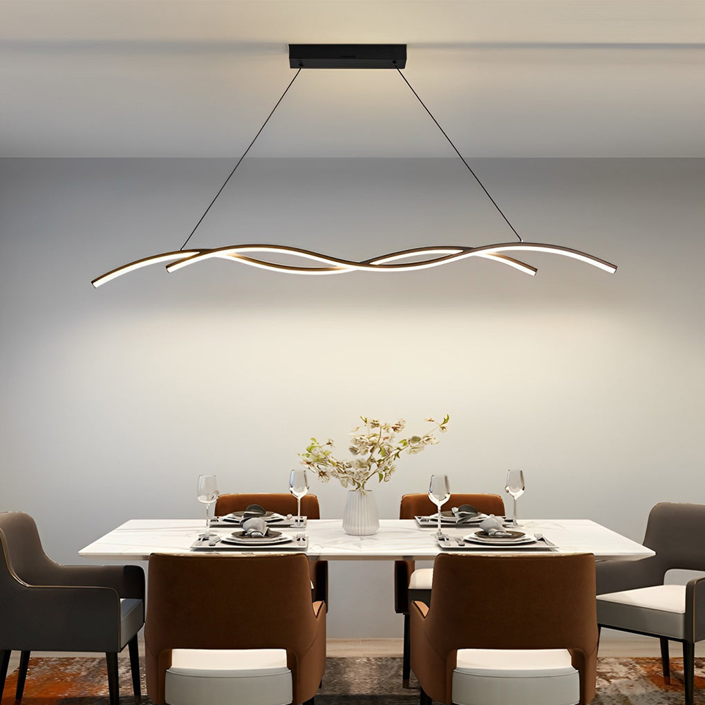 FALMOUTH FLUID FORM LED HANGING LIGHT
