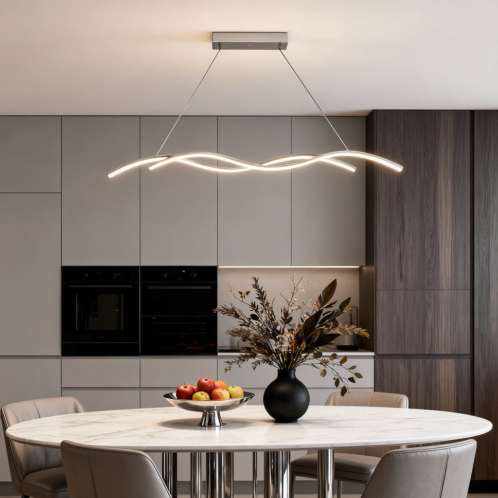 FALMOUTH FLUID FORM LED HANGING LIGHT