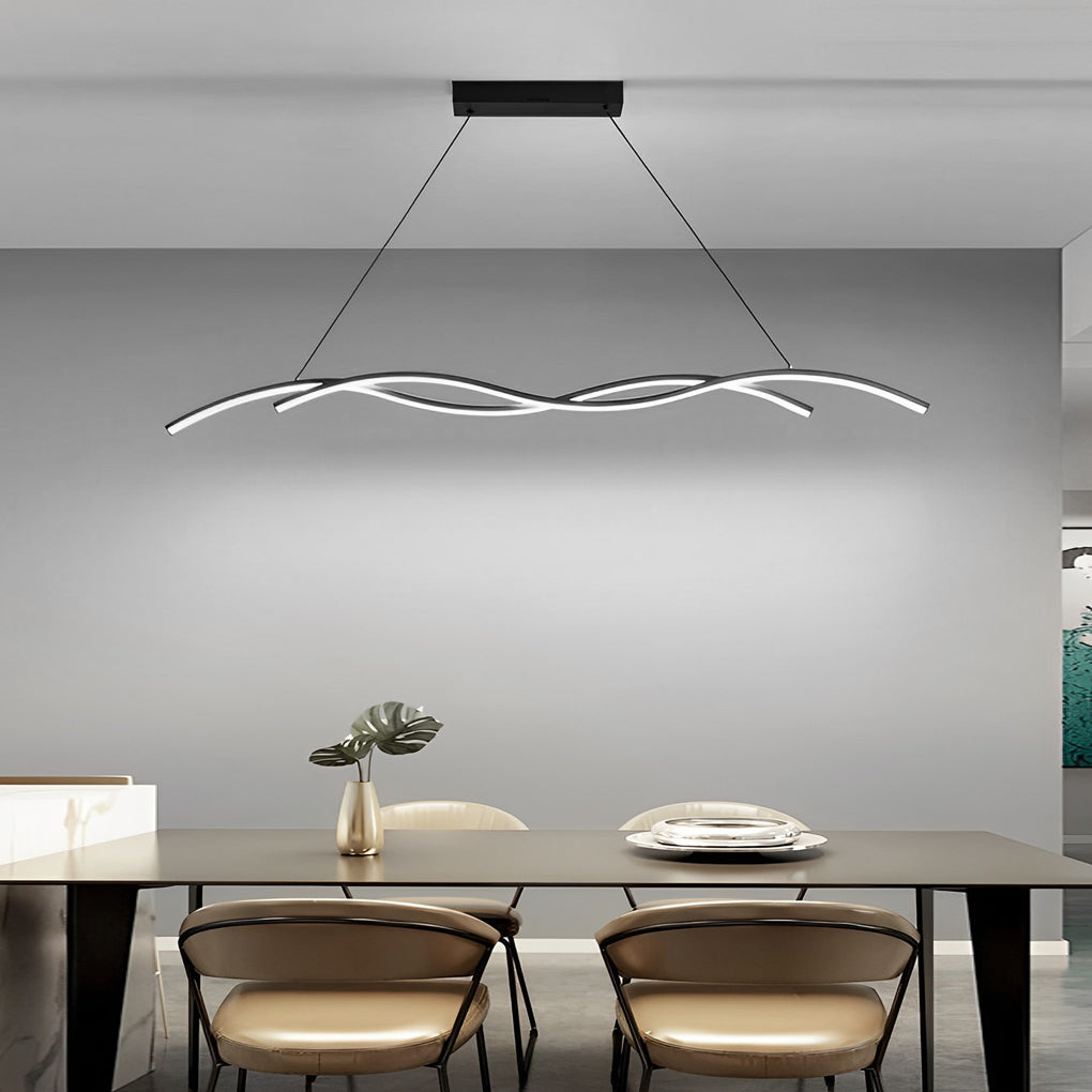 FALMOUTH FLUID FORM LED HANGING LIGHT