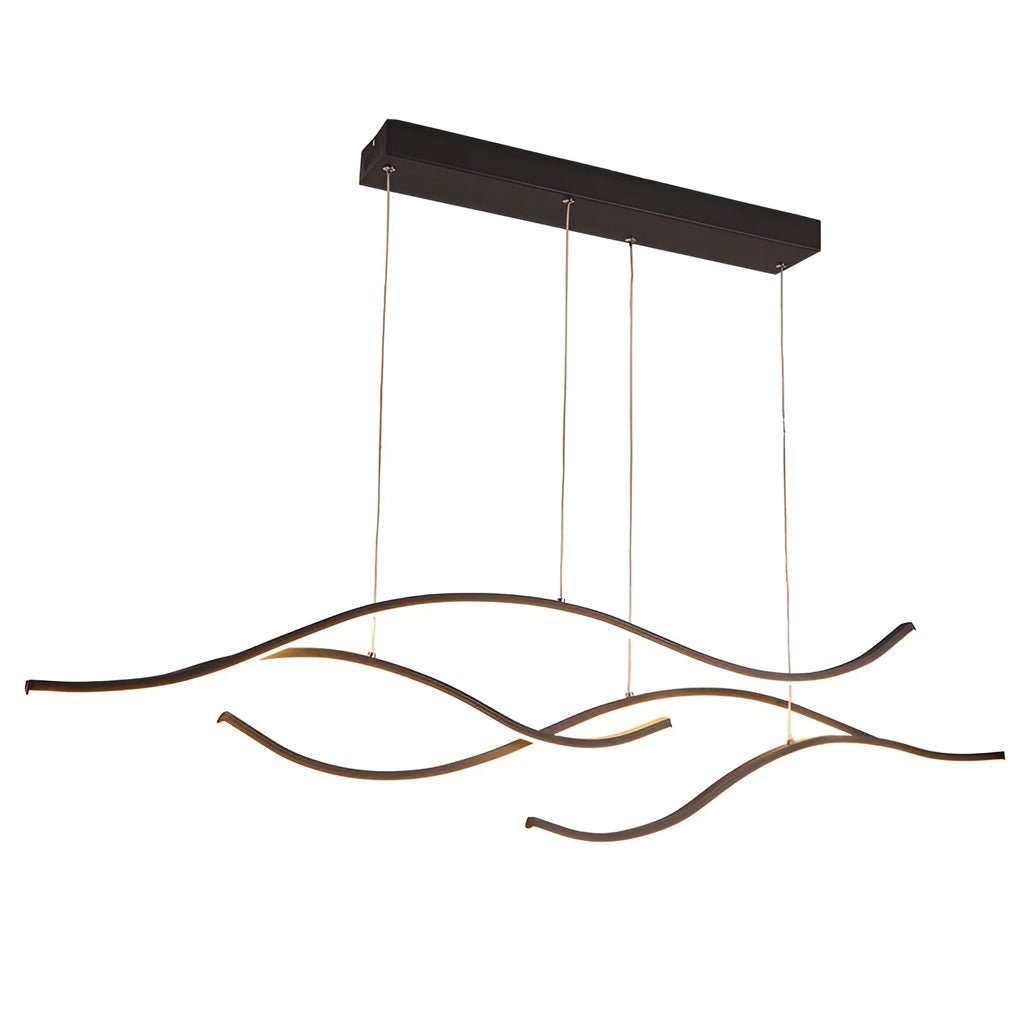 CHARLESTON WAVE LINEAR ILLUMINATOR, HAMPSTEAD HANGING PENDANTS & WINDSOR CABINET GLOW