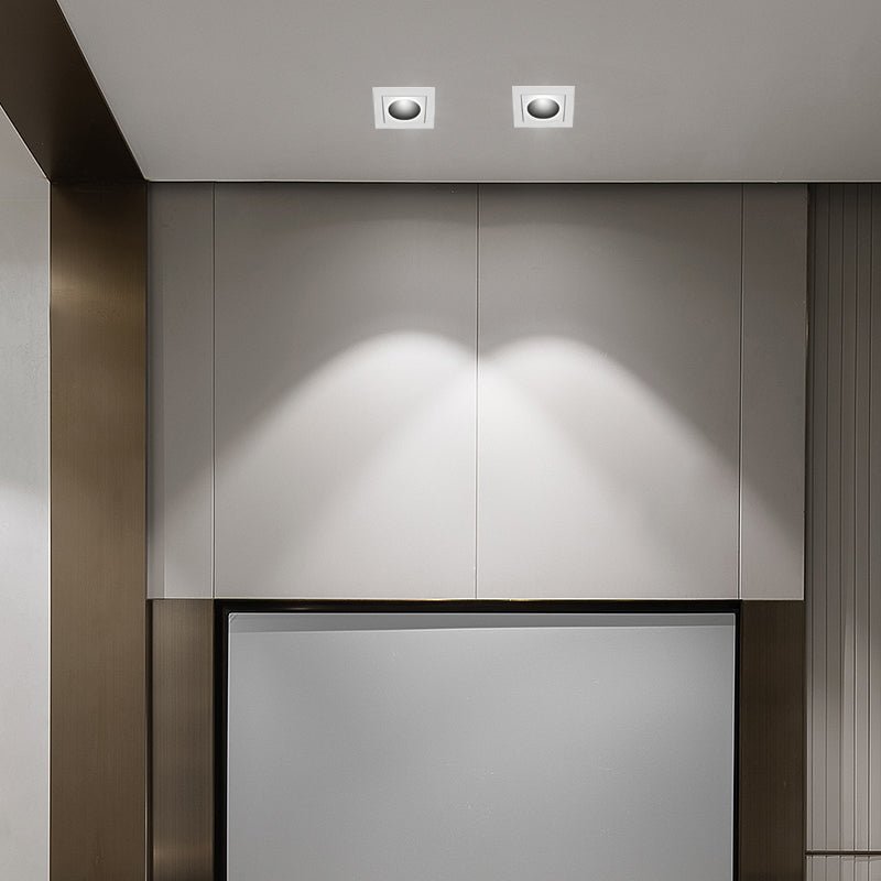 WINTHROP WHITE ALUMINUM LED DOWNLIGHT WITH ANTI-GLARE FOCUS