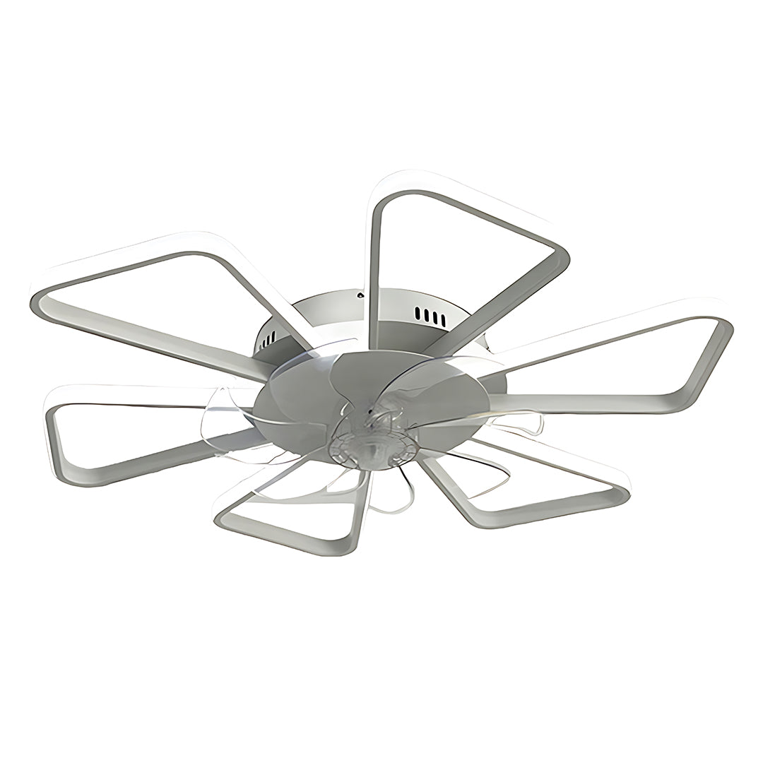 WHITECREST MODERN AIRFLOW CEILING FAN WITH ILLUMINATION AND REMOTE CONTROL