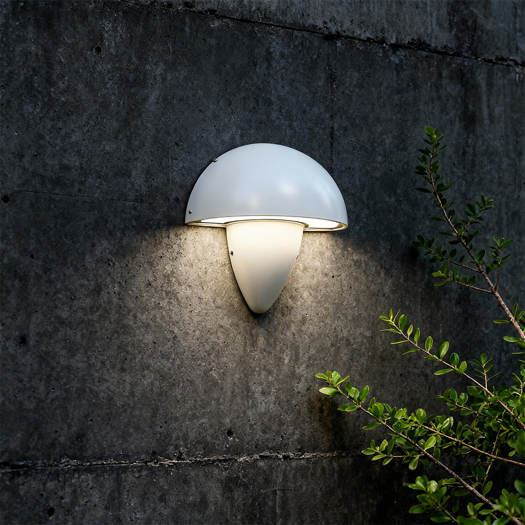 FENWICK FUNGAL GLOW WATER-RESISTANT LED WALL SCONCE