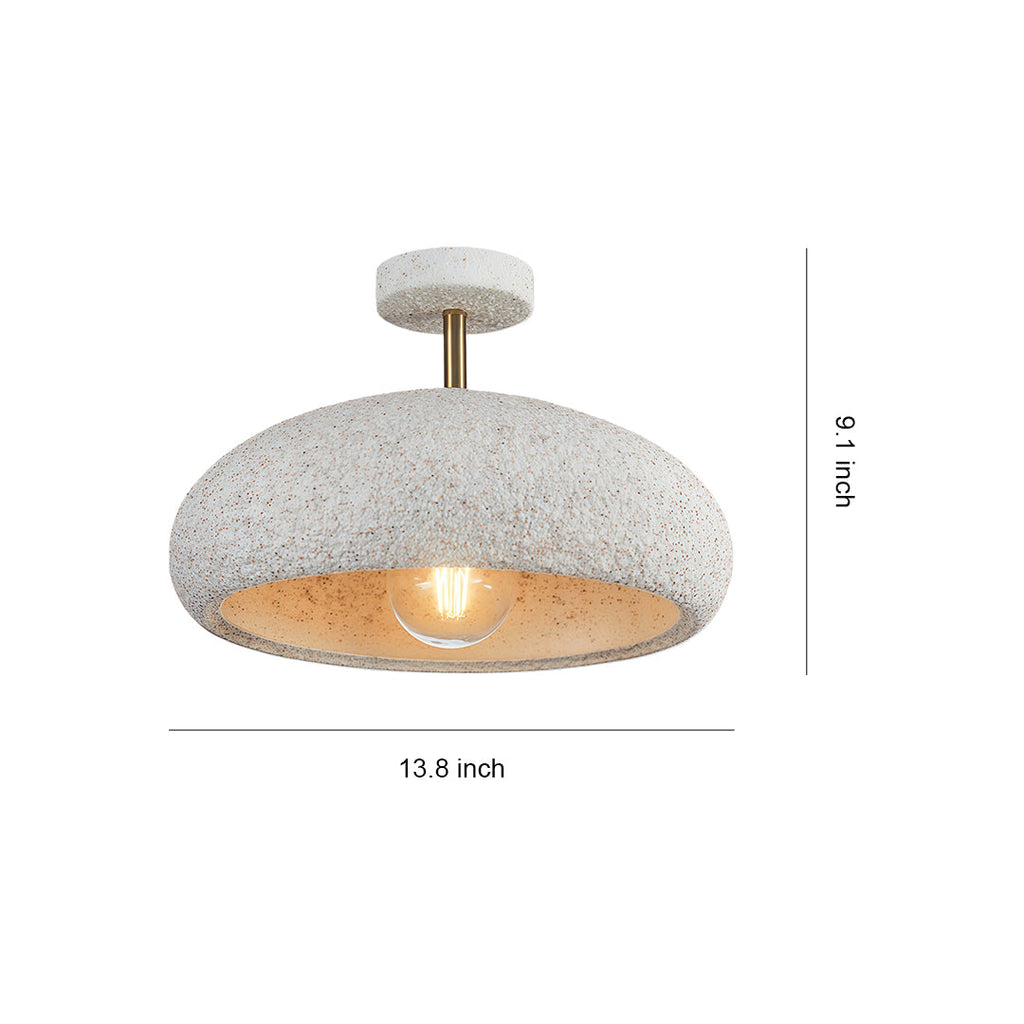 WHITBY WABI-SABI CEILING GLOW FIXTURE