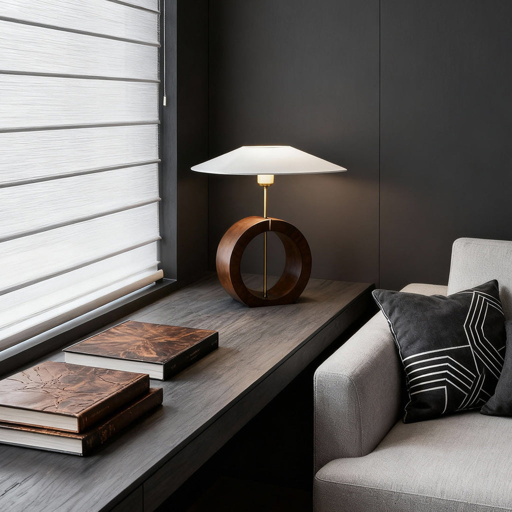 WINTERBOURNE NATURAL OAK ILLUMINATOR - SCANDINAVIAN INSPIRED TABLE LIGHT