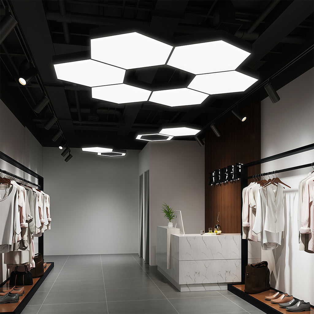 RAVENHURST HEXAGONAL LED CEILING LANTERN