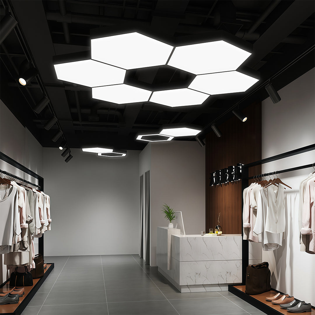 RAVENHURST HEXAGONAL LED CEILING LANTERN
