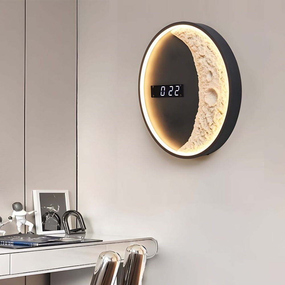 ASTRAL LIGHTSCOPE ASTRONAUTIC TIMEPIECE WALL LAMP