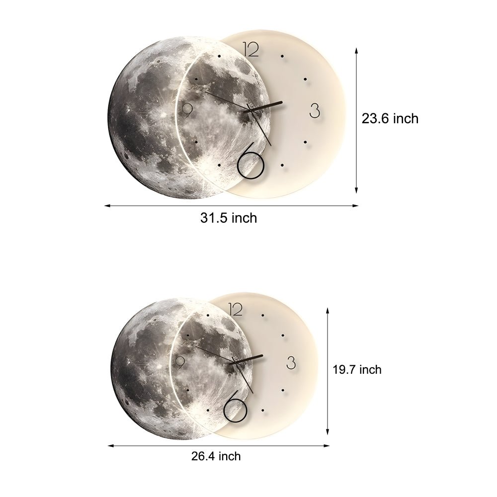 ASTRALIS MOON PHOTONIC TIMEPIECE WITH REMOTE AND POWERBANK