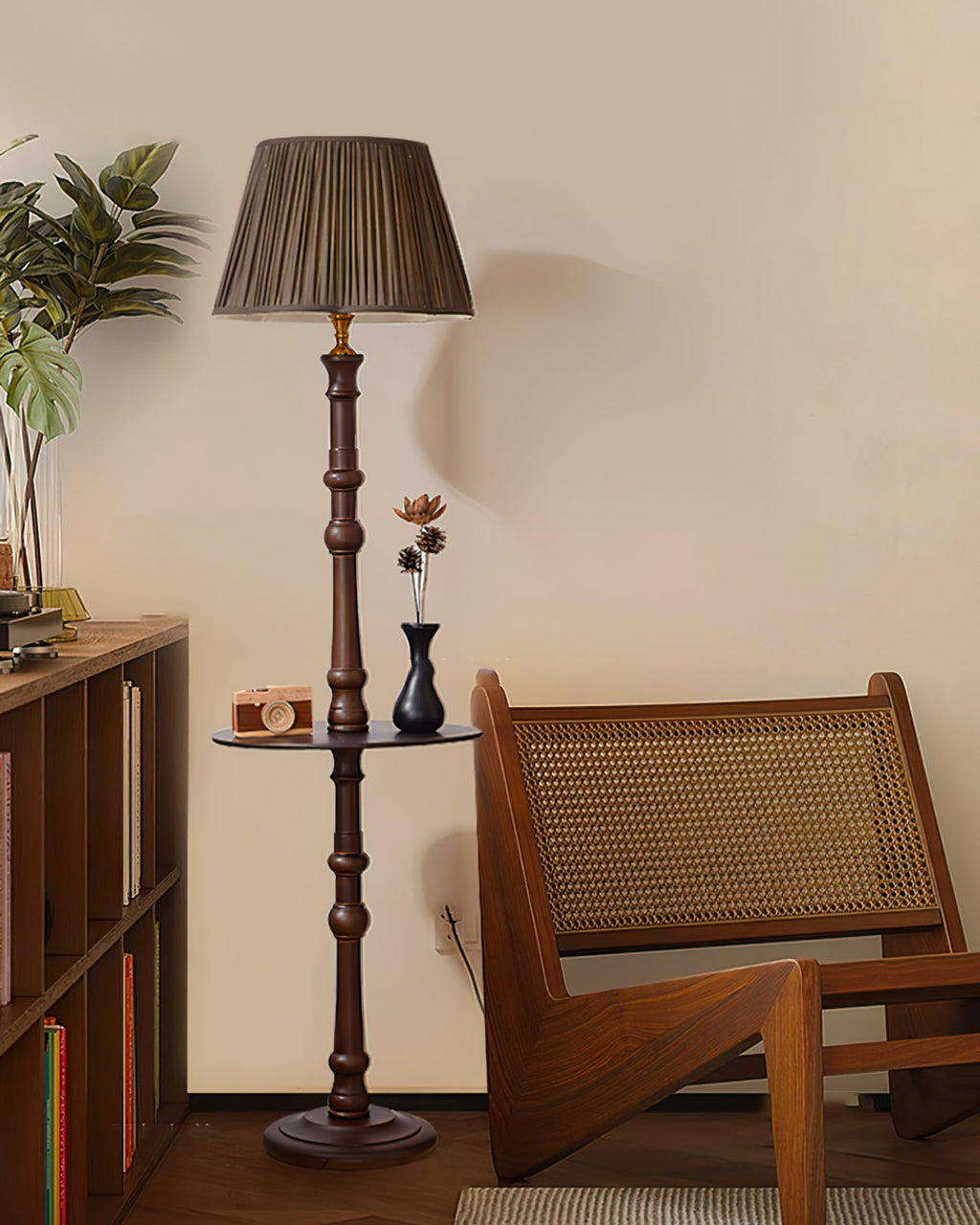 CELTIC GLOWING ORB FLOOR LANTERN