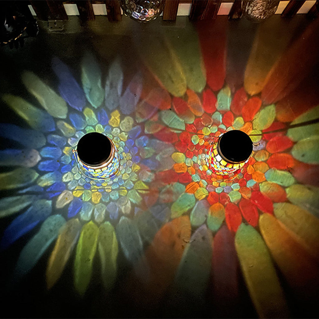 RAVENSCROFT SOLAR-MOSAIC GARDEN ILLUMINATOR