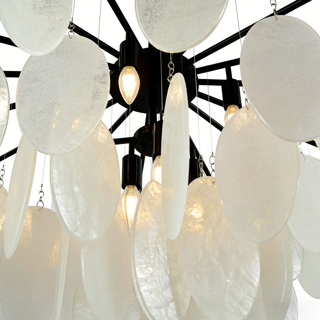 VIOLETTA MOTHER OF PEARL FRAME CEILING LANTERN