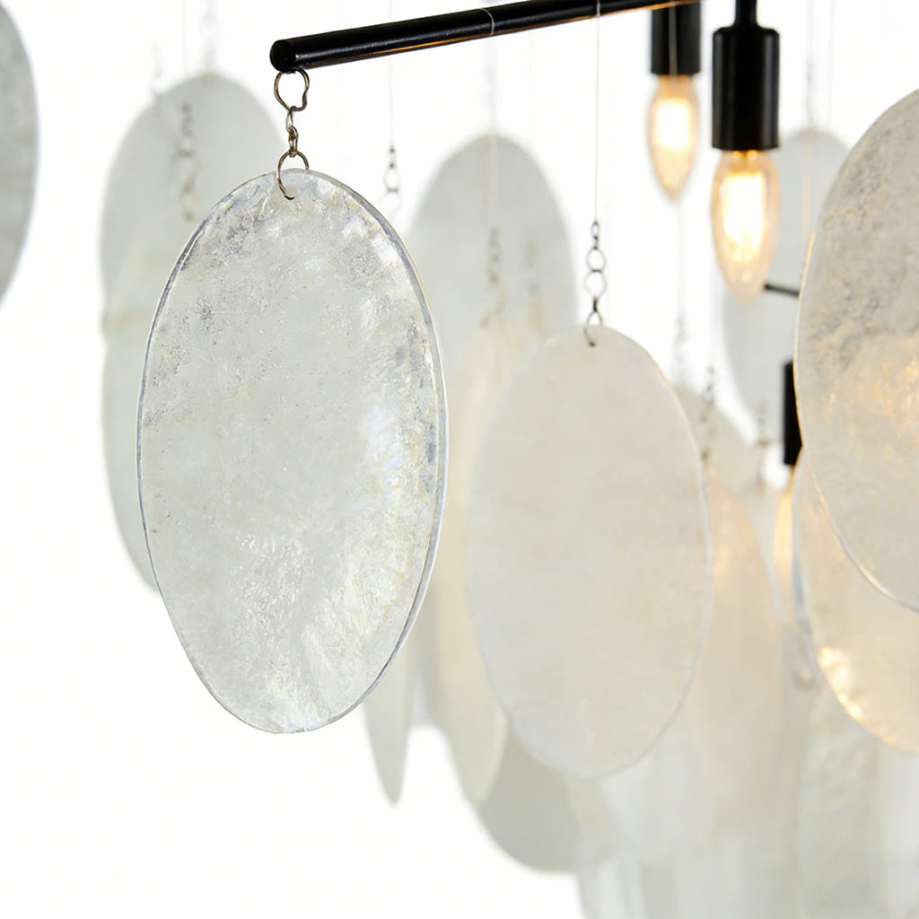 VIOLETTA MOTHER OF PEARL FRAME CEILING LANTERN
