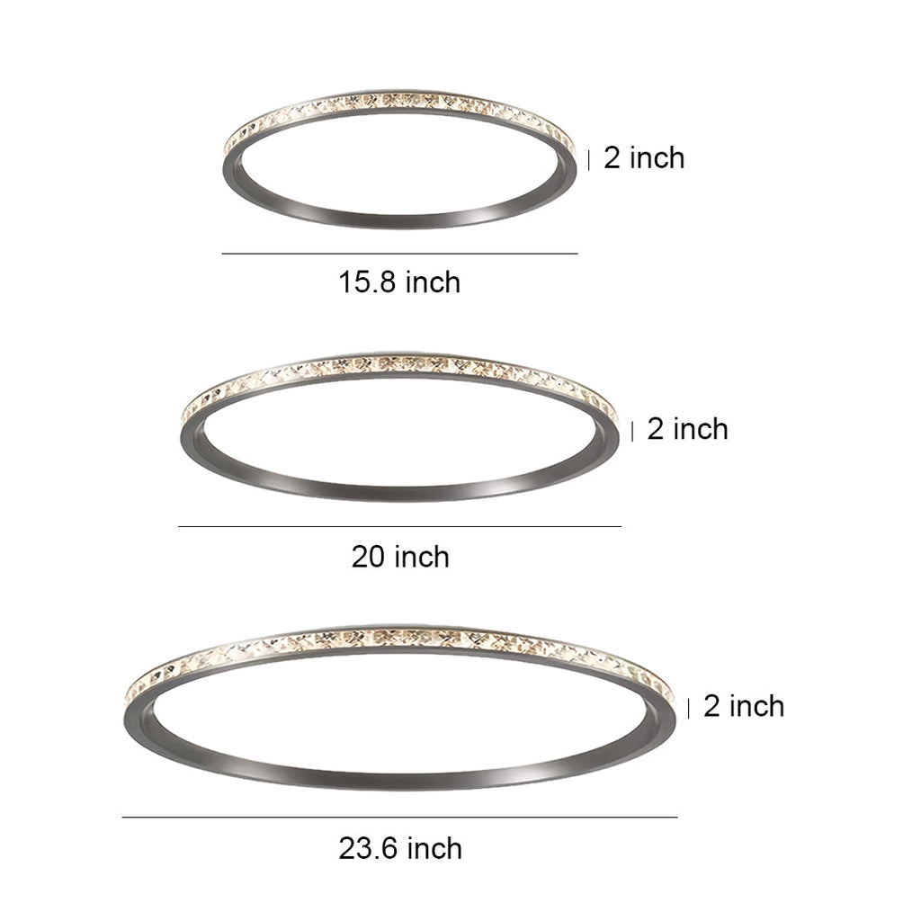 WINTHORPE CIRCULAR SLIMLINE LED CEILING ILLUMINATOR