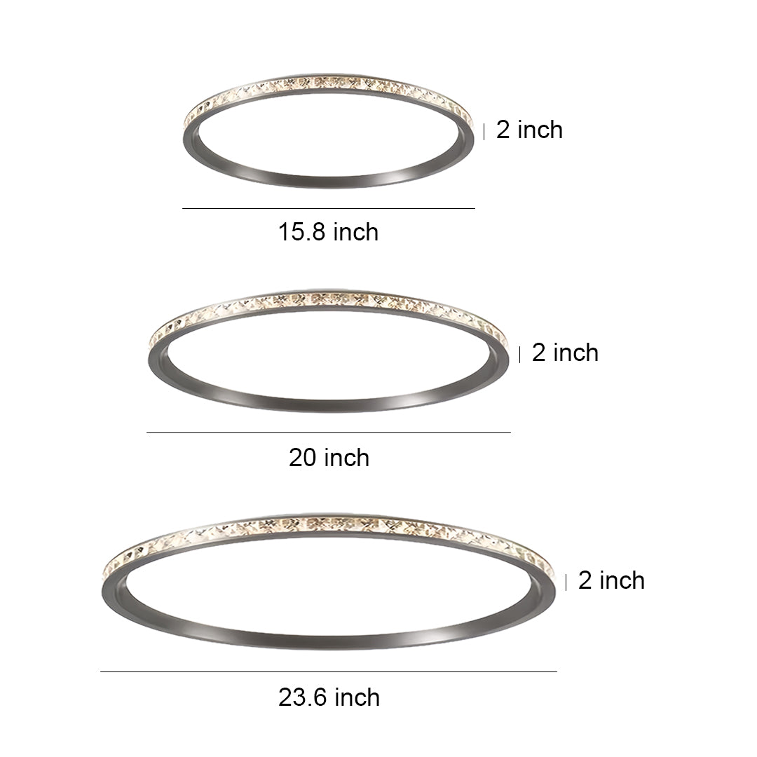 WINTHORPE CIRCULAR SLIMLINE LED CEILING ILLUMINATOR