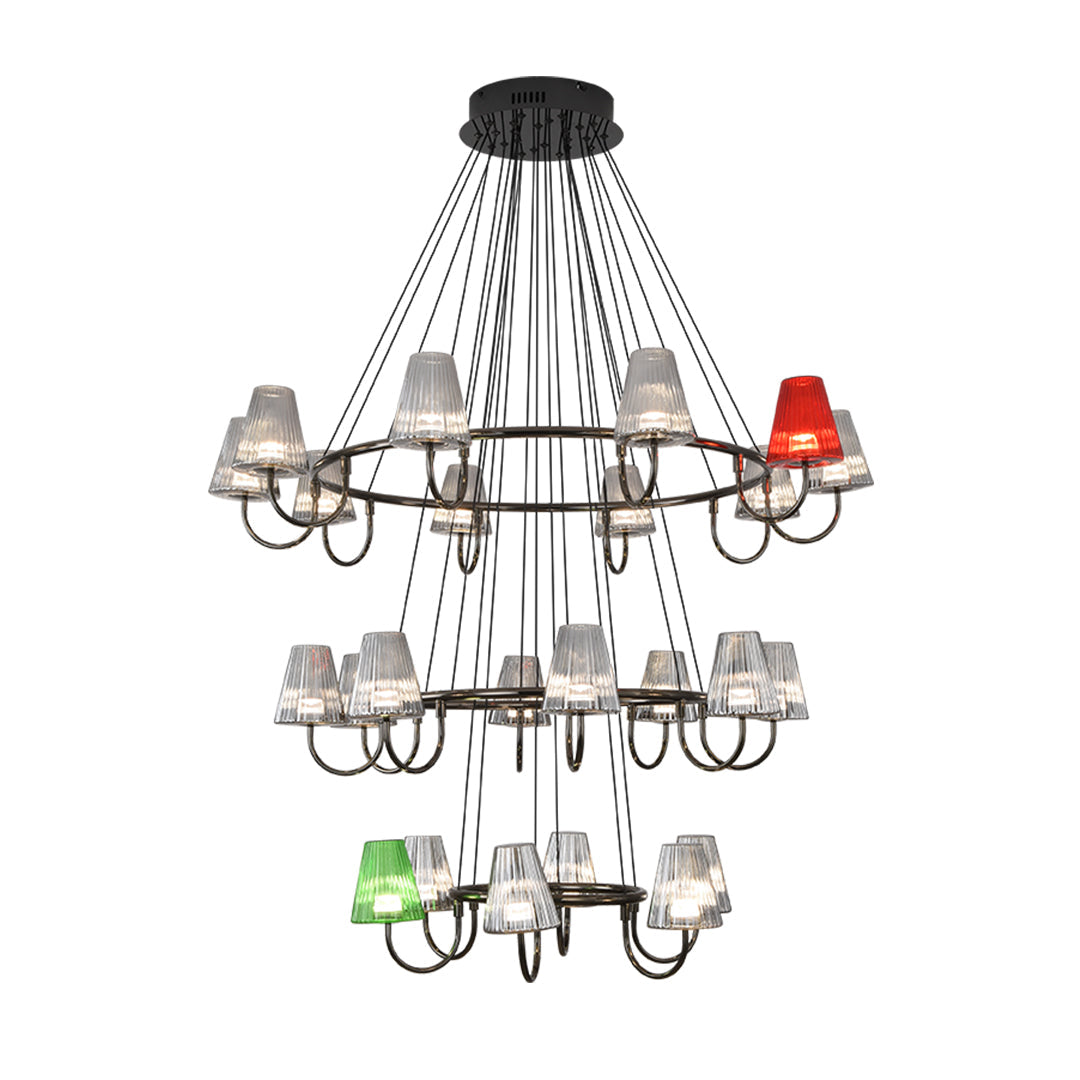 WINCHESTER BRANCHING GLASS SUSPENSION LIGHTING