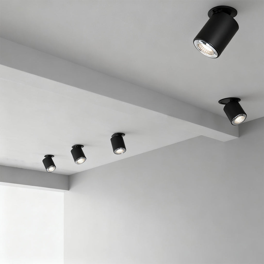 WINDSOR 360° ADJUSTABLE LED SPOTLIGHT WITH ANTI-GLARE BAFFLE
