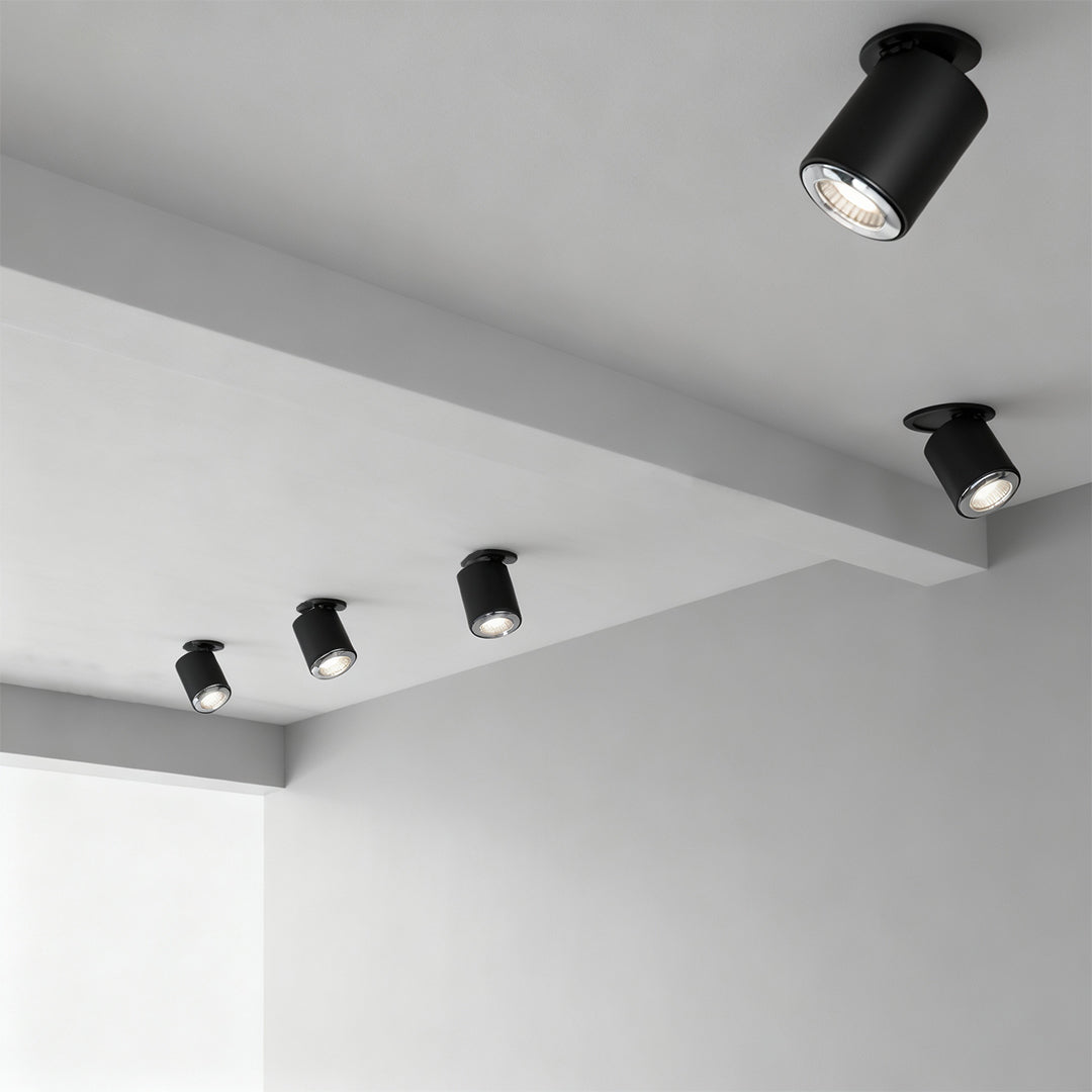 WINDSOR 360° ADJUSTABLE LED SPOTLIGHT WITH ANTI-GLARE BAFFLE