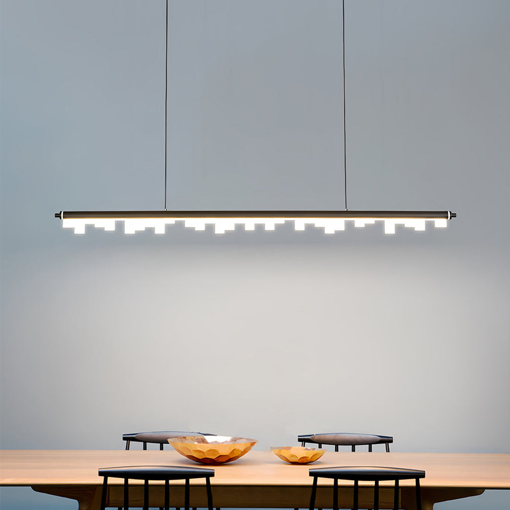 RAVENHALL BLACK METAL LINEAR CEILING LIGHT